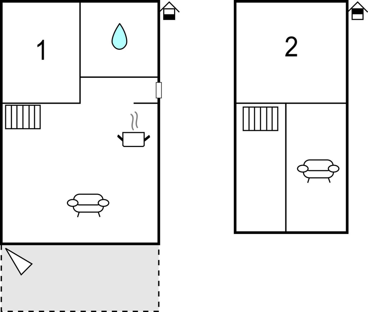2 Bedroom Beautiful Home In Zerpenschleuse エクステリア 写真
